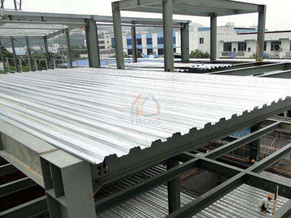 steel structure building floor