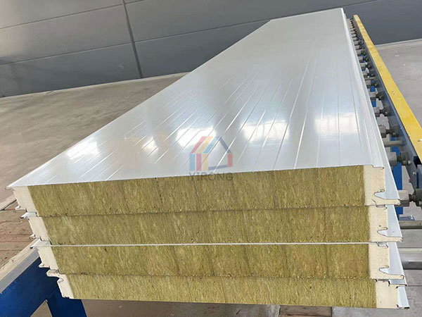 polyurethane spacer rock wool sandwich panel