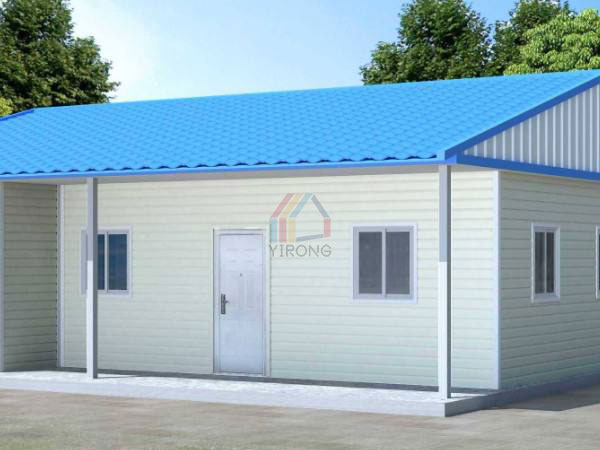 color steel tile house