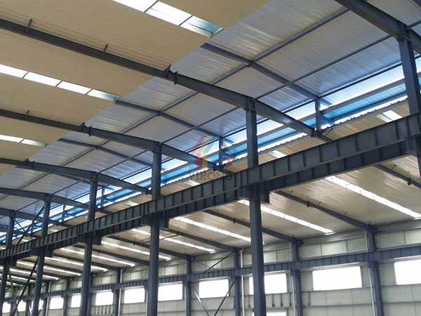 color steel plate roof