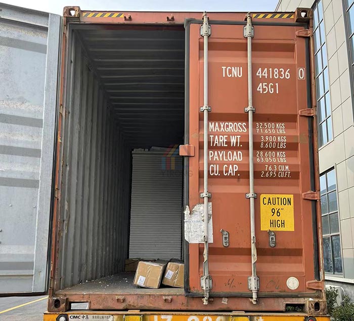 EPS sandwich panel delivery