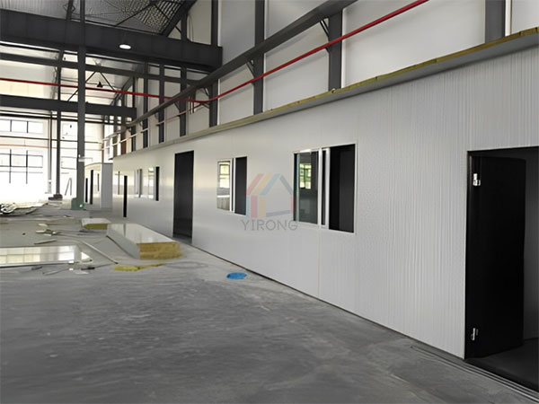 How to install the sandwich panel partition wall?