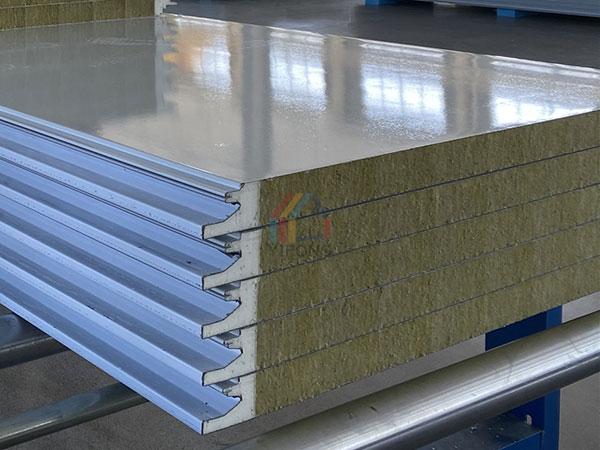 What are the advantages of rock wool panel with pu siding?