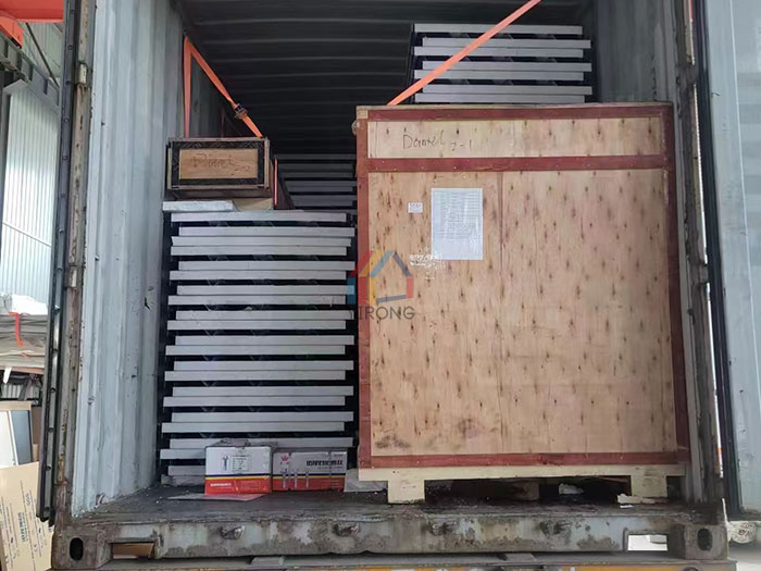 Peru 50mm thick eps sandwich panel roof delivery