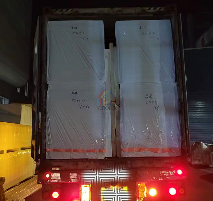 pir sandwich panel shipped