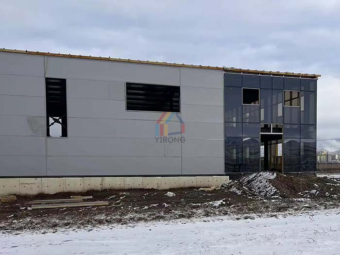 PU sandwich panel for factory workshop in Mongolia