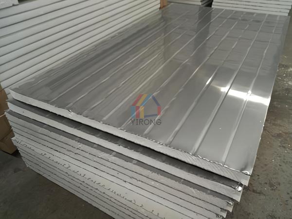 What is the strength and load-bearing capacity of color steel sandwich panels?