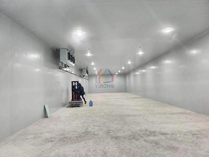 Philippine cold storage construction finished