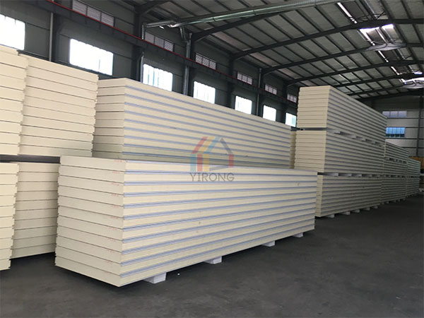 What are the metal plate materials of PU sandwich panels?