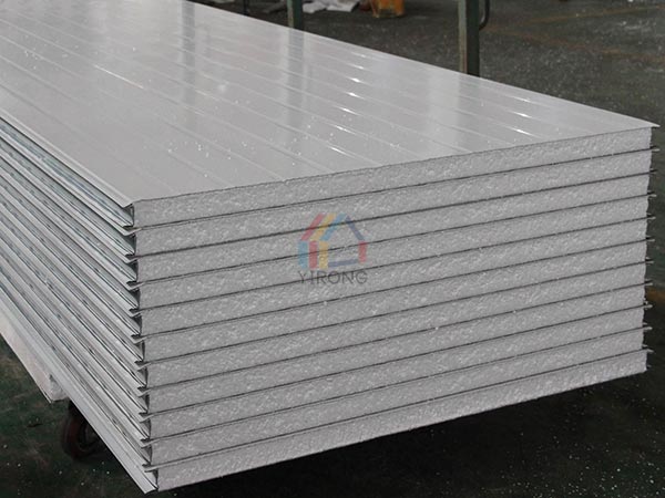 Installation steps of metal warehouse eps wall panels