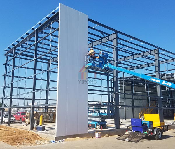 metal building wall panels installation