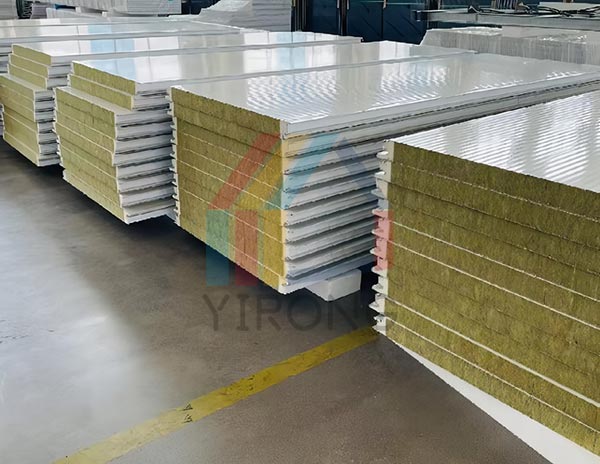 pu edge sealed rock wool sandwich panel